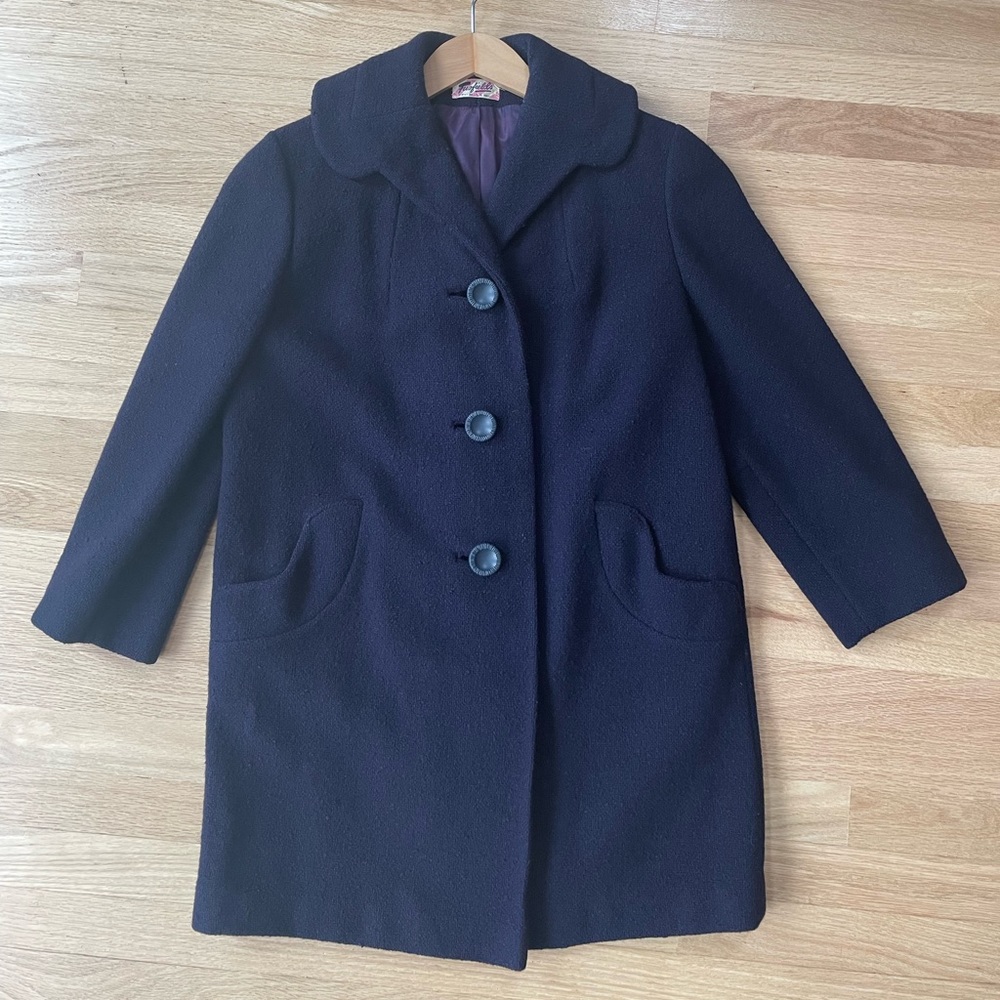 Vintage Union Label Wool Pea Coat - Picture 2 of 12